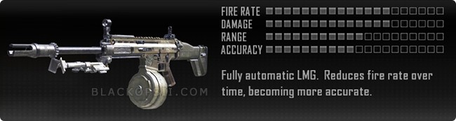 O Subir negocio Call of Duty: Black Ops 2 (II) - Weapons List - Light Machine Guns